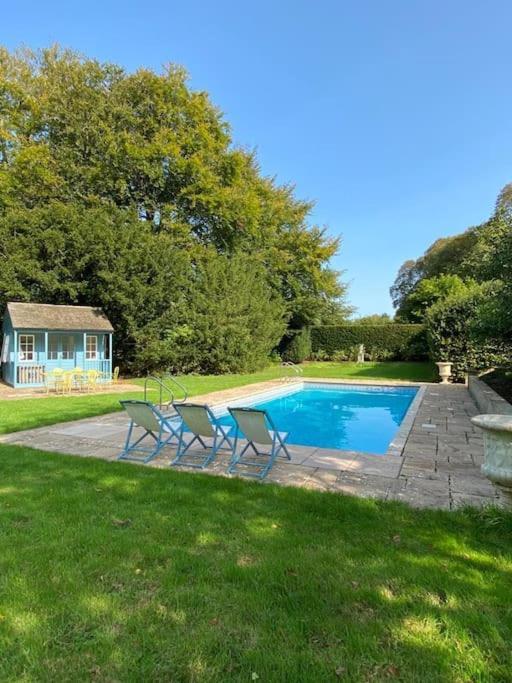 The Dower House At Parnham Park Villa Beaminster Exterior photo